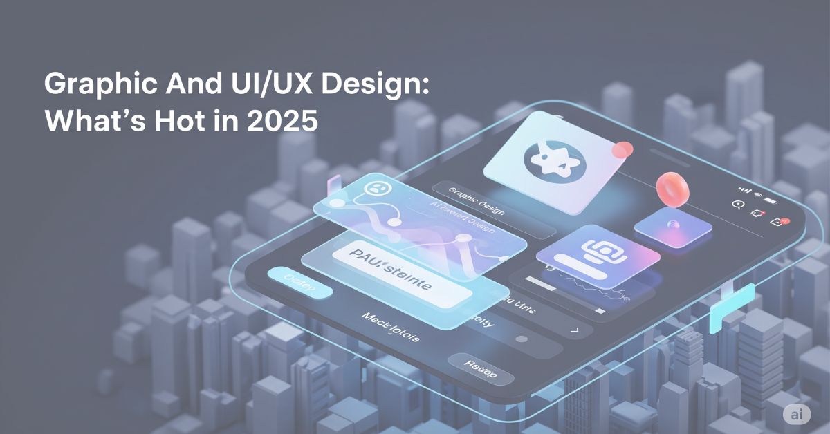 Graphic And UIUX Design What’s Hot in 2025