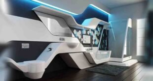 Showcasing Futuristic Interior Design elements