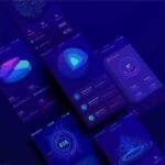 Visual solutions in graphic design and UI/UX design illustrating user engagement and digital experiences.