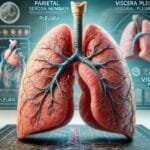 Inner Serosa Membrane that Adheres to the Lungs