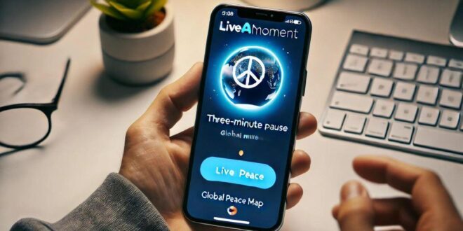 LiveAMoment: Fostering Global Peace and Mindfulness