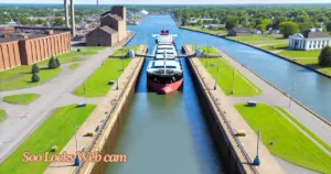 soo locks web cam: Bringing the Wonder of Maritime Engineering to Your Screen