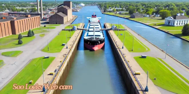 soo locks web cam: Bringing the Wonder of Maritime Engineering to Your Screen