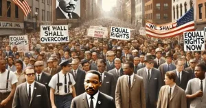Civil rights leaders fought rights poster: The Impact of Rights Posters