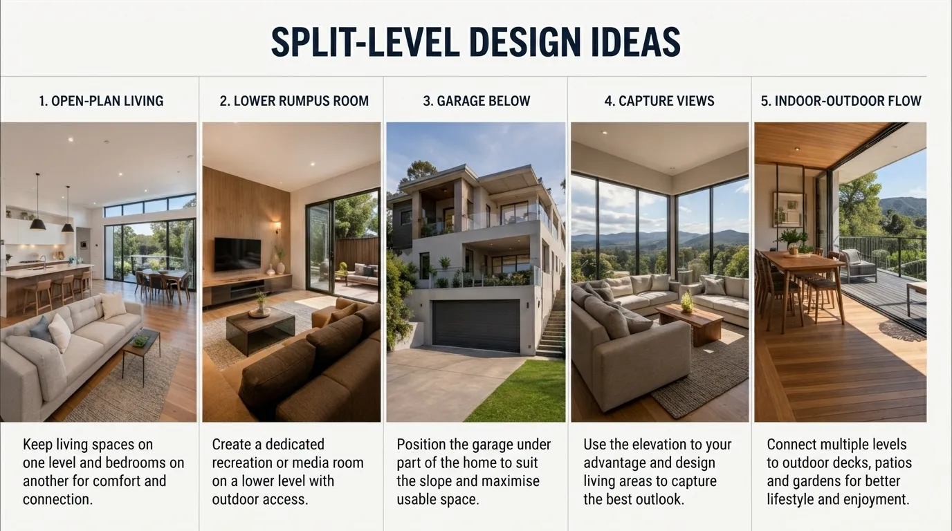 Split Level Home Designs Ideas