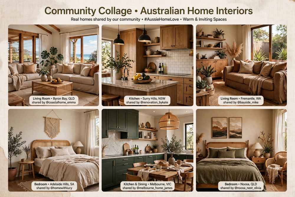 Show your space community gallery of Australian homes